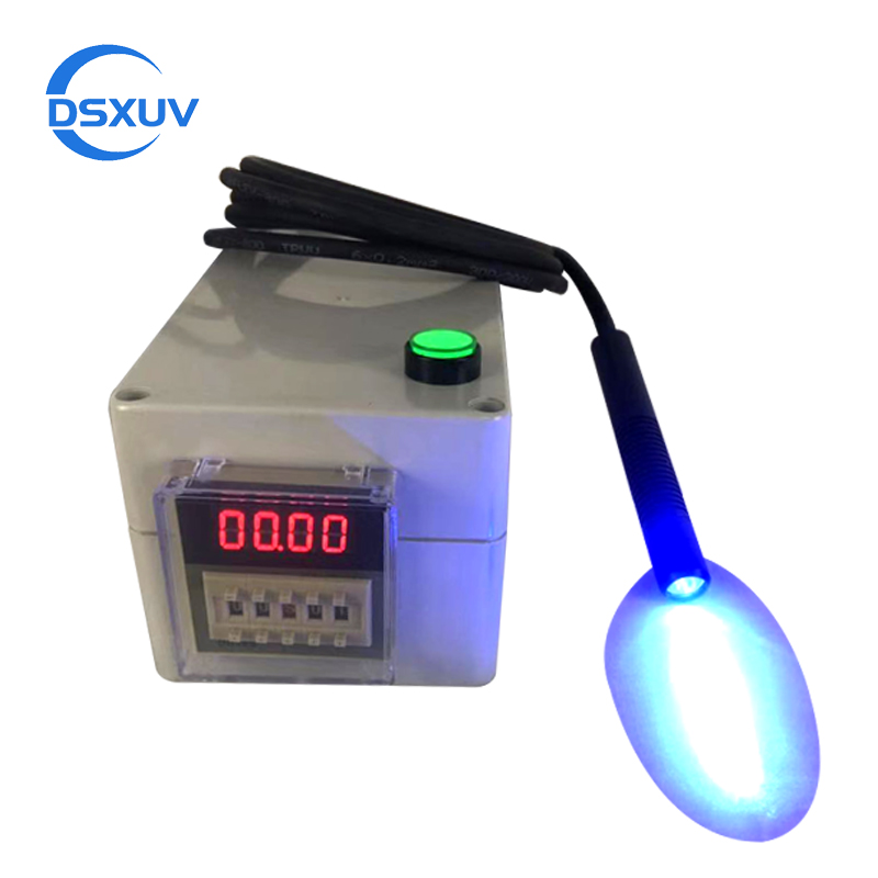 DSXUV-STC-365 스폿 타입 LED UV 경화 광원 타이머 자외선 건조 램프와 강도